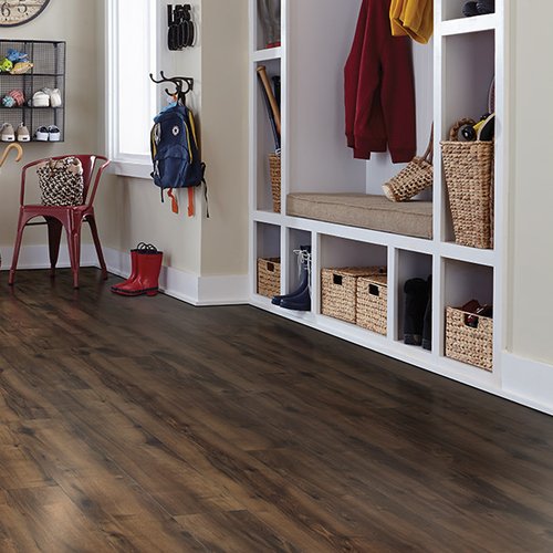 Laminate floor installation in Ellsworth, WI from Malmquist Home Furnishings